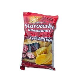 Staročeské brambůrky klobásové 80g